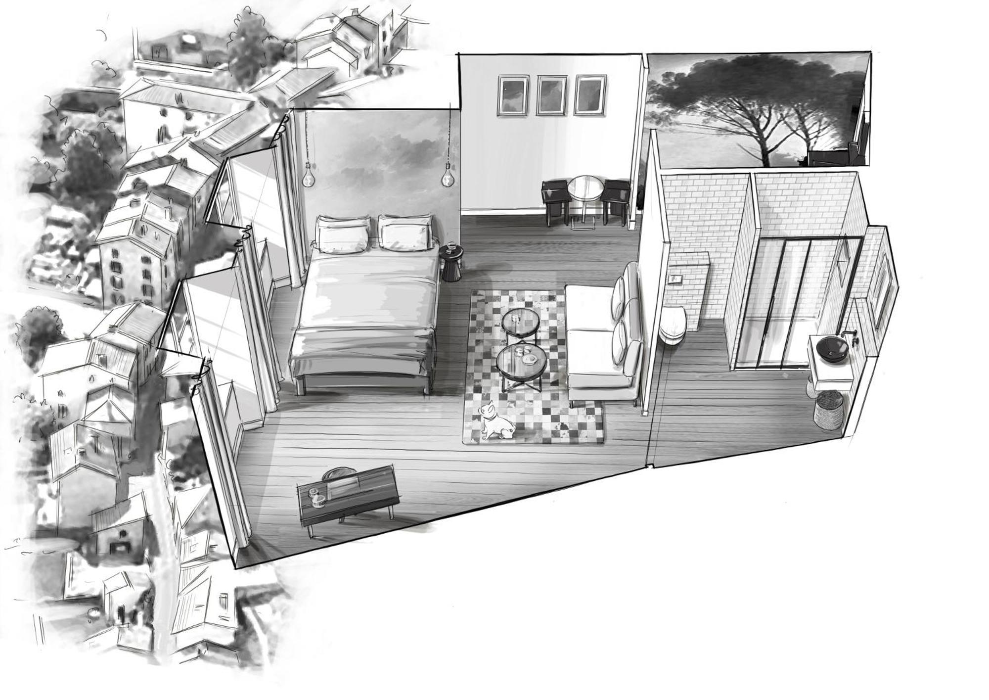 Artist Flat Saint Flour Apartamento Exterior foto